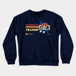 Classically Trained Retro Gamer Crewneck Sweatshirt